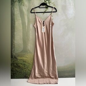 Mango slip dress